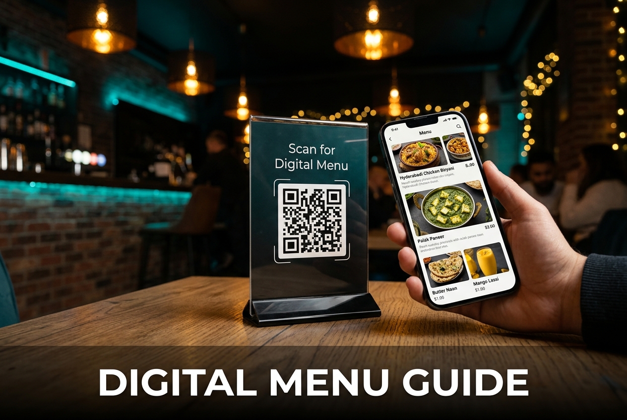 Digital Menu for Indian Restaurants: Complete QR Code Guide (2026)